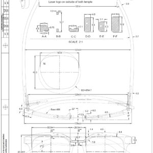 2D Finished Technical Drawing