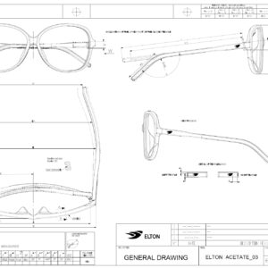 2D Finished Technical Drawing Plus